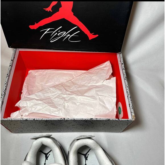 Size 6.5 - Wmns Air Jordan 4 Retro Frozen Moments Women's Ships Now - Picture 9 of 10